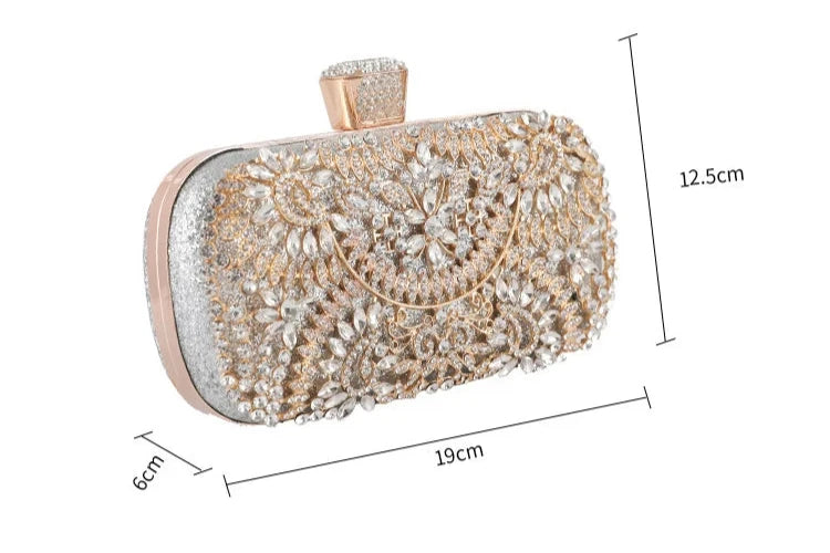 Diamond Blossom Purse