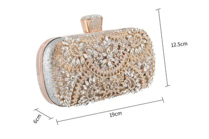 Diamond Blossom Purse