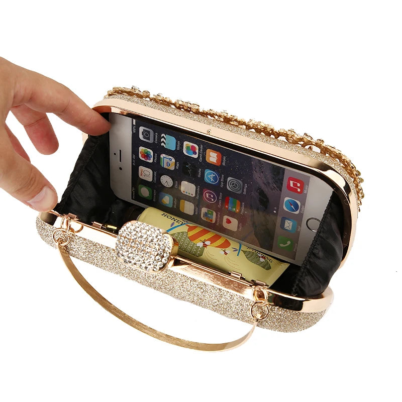 Diamond Blossom Purse