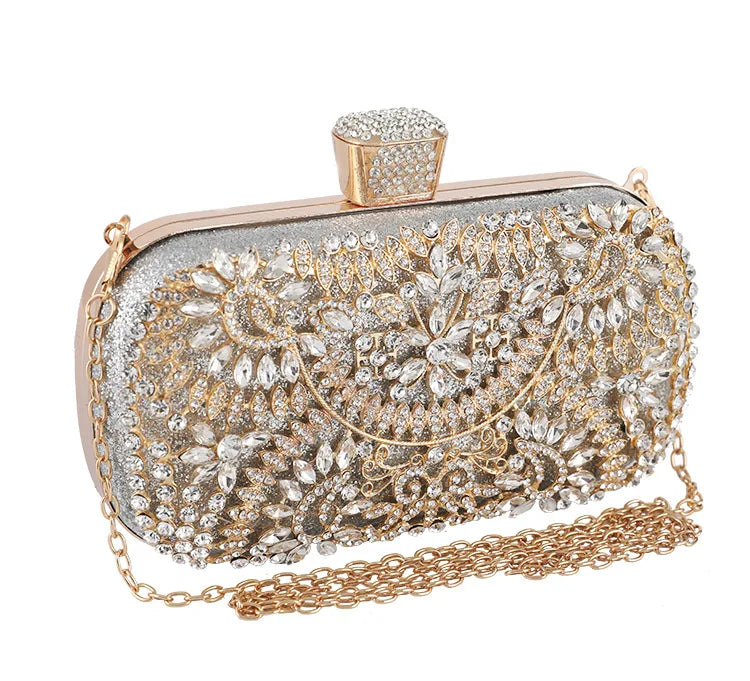 Diamond Blossom Purse