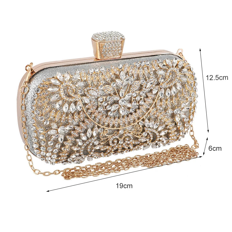 Diamond Blossom Purse