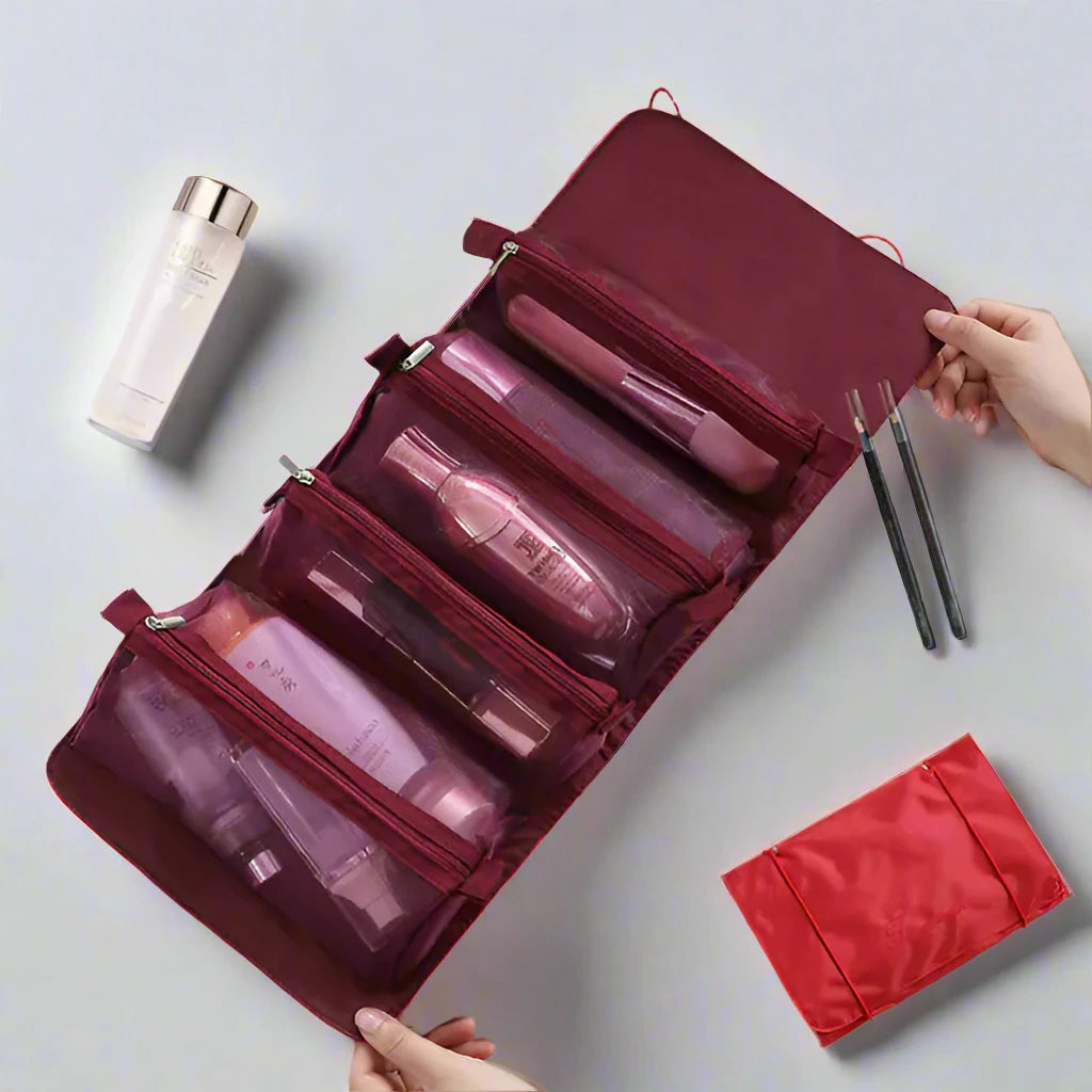 Foldable Nylon Cosmetic Bag