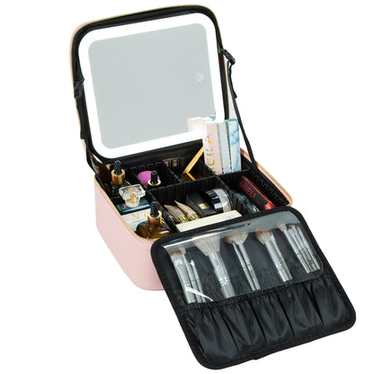 Tidy & Cozy™ LED Makeup Bag