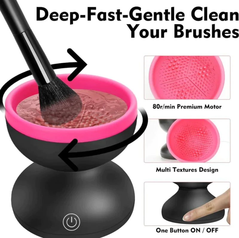 Tidy & Cozy™ Electric Makeup Brush Cleaner Machine