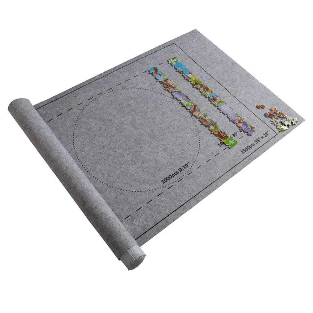 Puzzles Mat Jigsaw Roll Felt Mat Play