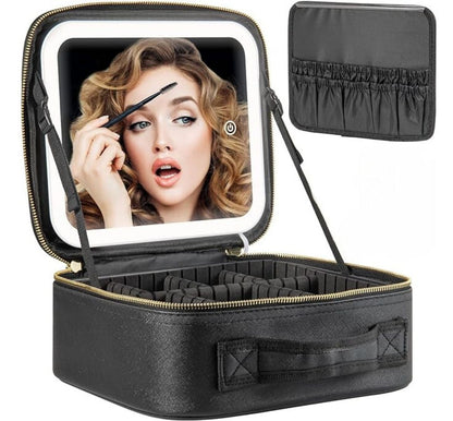 Tidy & Cozy™ LED Makeup Bag