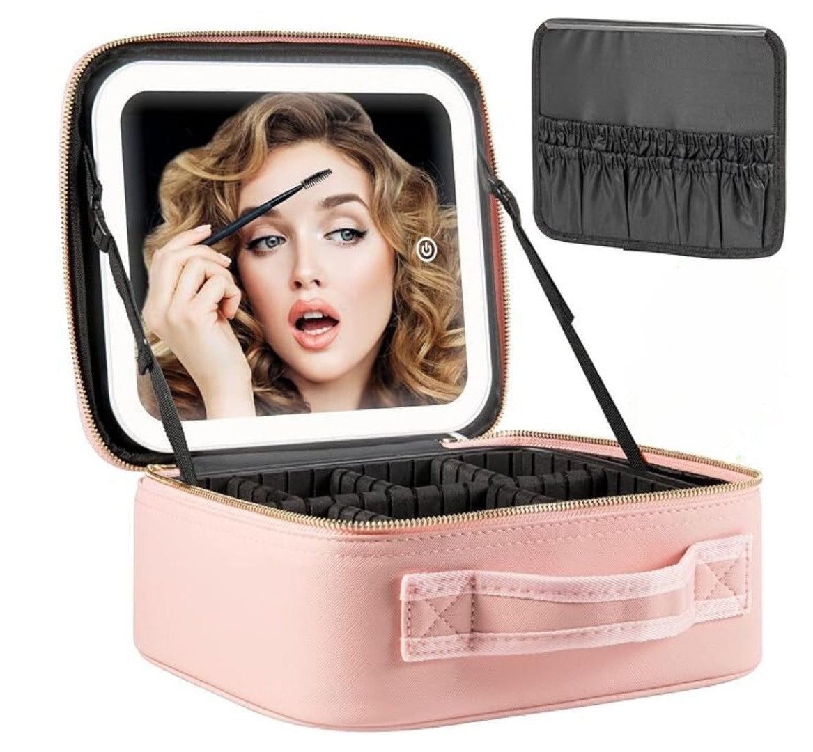 Tidy & Cozy™ LED Makeup Bag